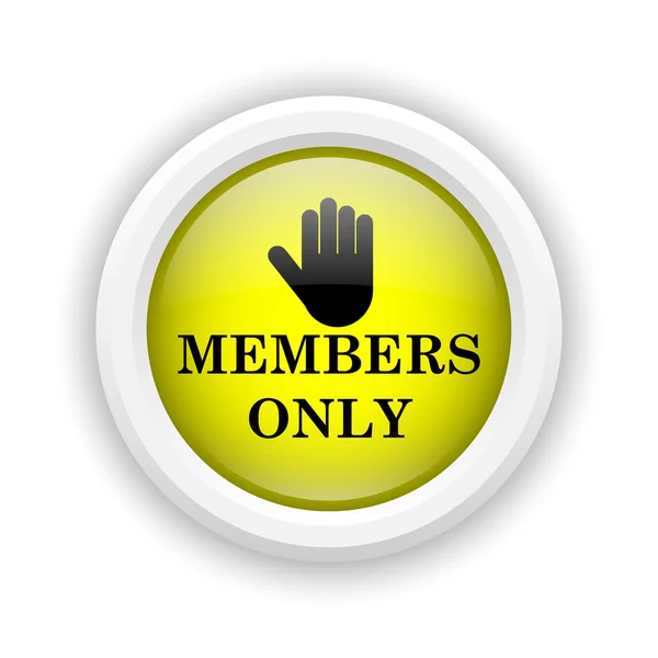 Icône Membres seulement — Photo