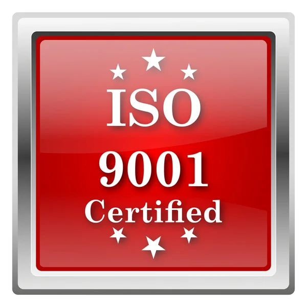 Icono ISO9001 —  Fotos de Stock