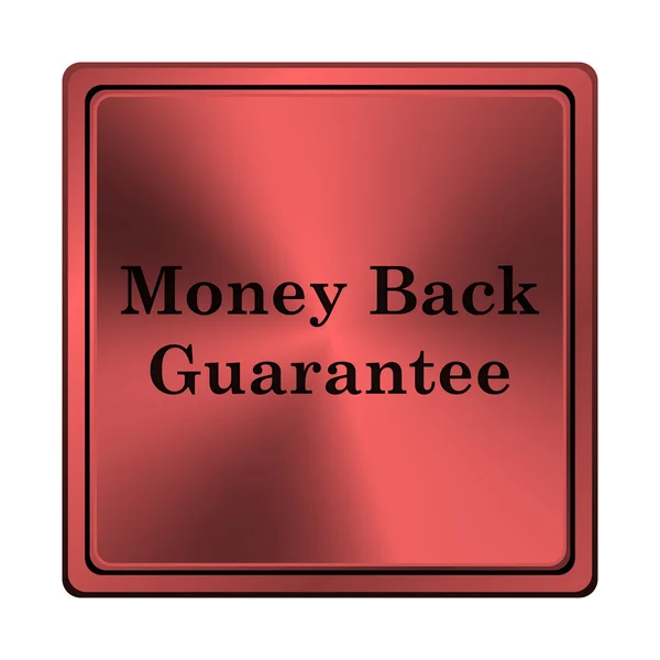 Ikona gwarancji zwrotu pieniędzy — Zdjęcie stockowe