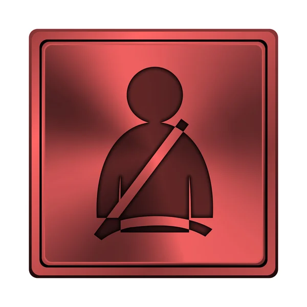 Veiligheidsgordel pictogram — Stockfoto