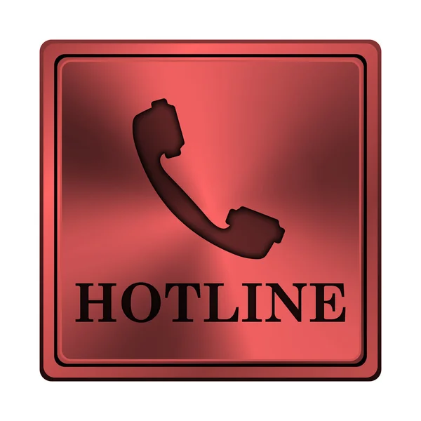 Hotline-Symbol — Stockfoto