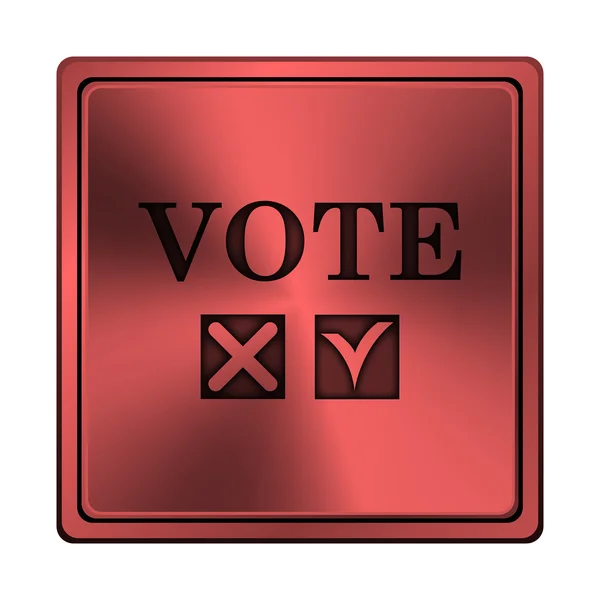 Ψηφοφορία εικονίδιο — Φωτογραφία Αρχείου