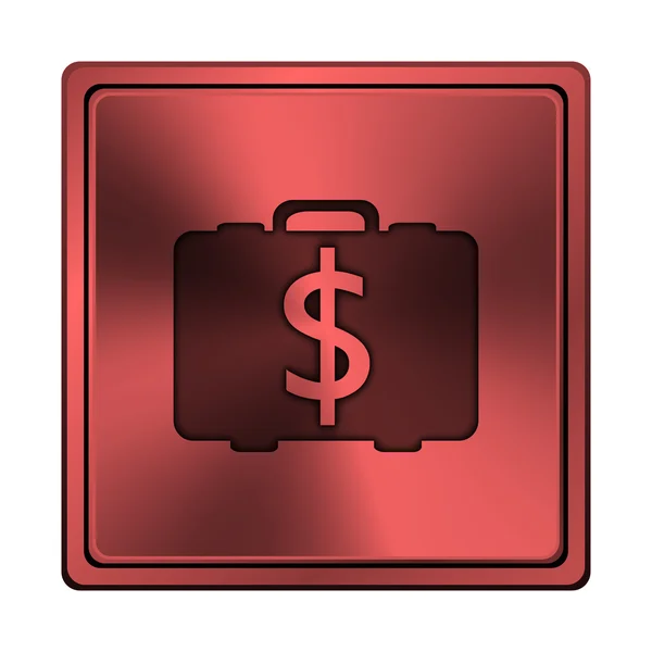 Dolar torba ikona — Zdjęcie stockowe
