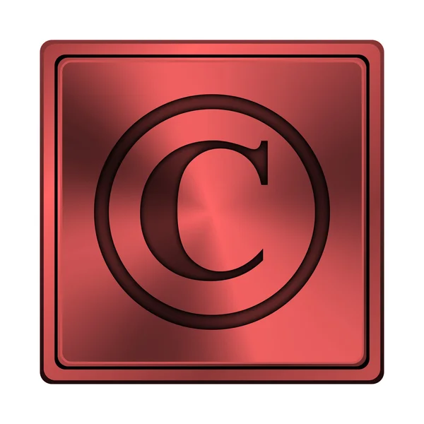 Icona del copyright — Foto Stock