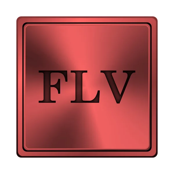 Ikona flv — Stock fotografie