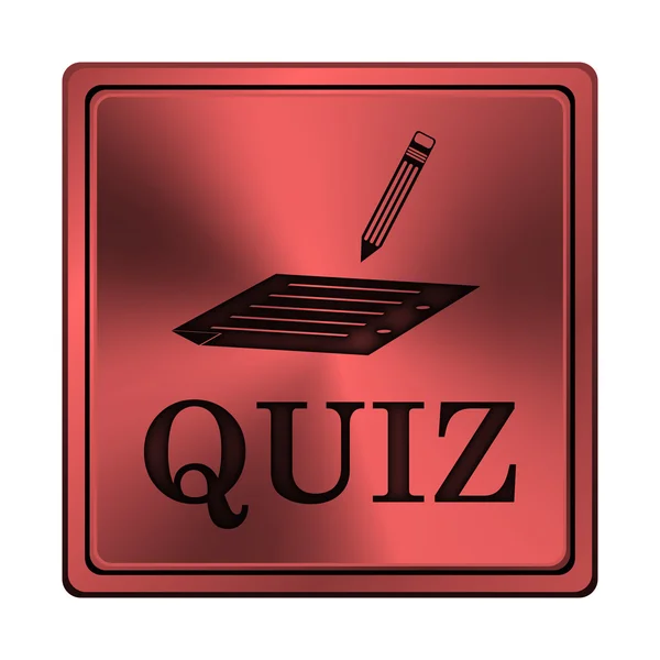 Quiz icon — Stock Photo, Image