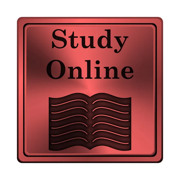 Study online icon — Stock Photo, Image