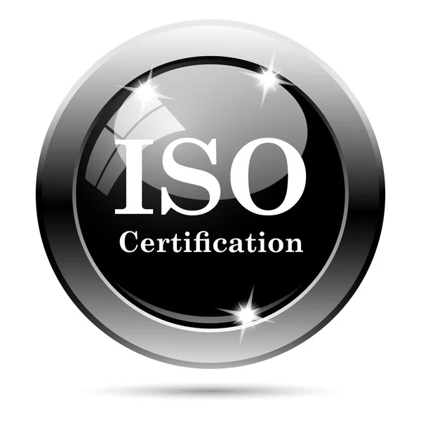 Icône de certification iso — Photo