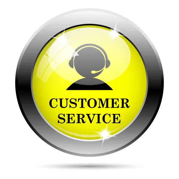 Ikone des Kundendienstes — Stockfoto