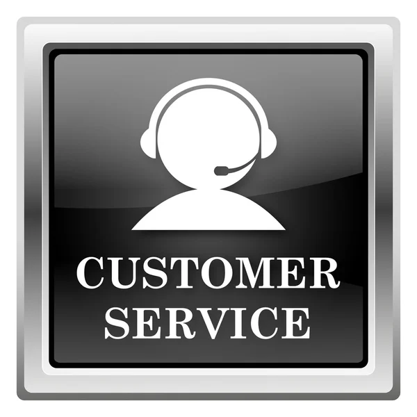 Значок обслуживания клиентов — стоковое фото