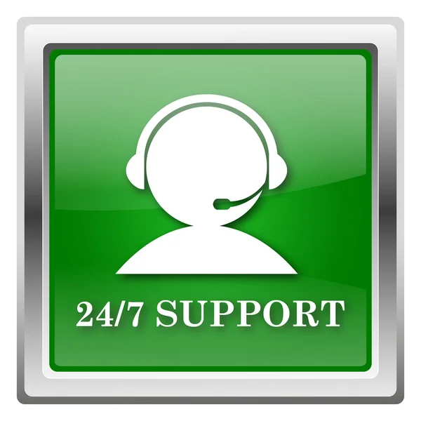 24-7 Support icon — Stock Photo, Image