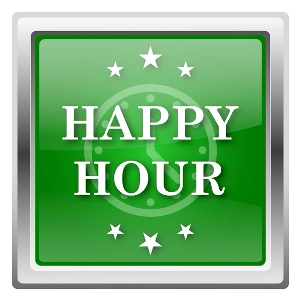 Happy hour-ikonen — Stockfoto