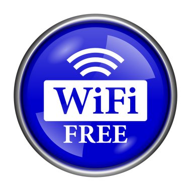 WiFi ücretsiz simgesi