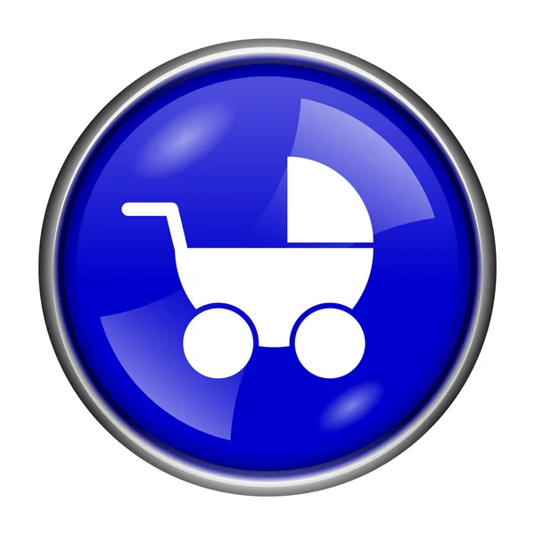 Baby carriage icon — Stock Photo, Image