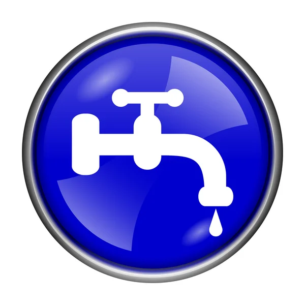 Pictogram waterkraan — Stockfoto