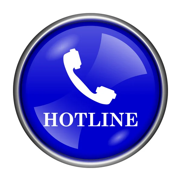 Hotline icon — Zdjęcie stockowe