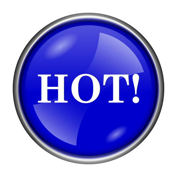 Hot icon — Stock Photo, Image