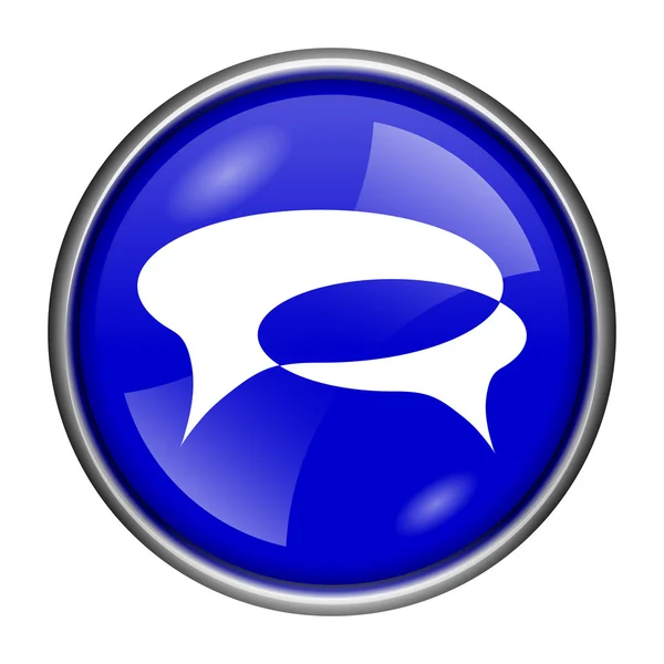 Chat bubbles icon — Stock Photo, Image