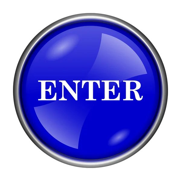 Enter icon — Stock Photo, Image