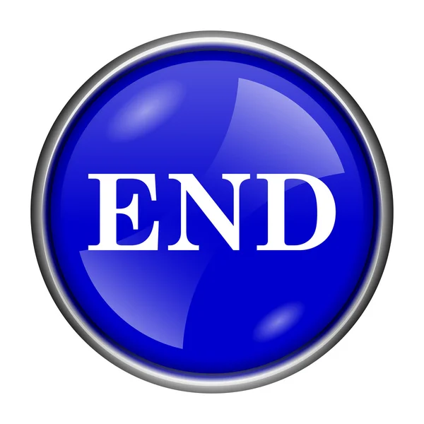 End icon — Stock Photo, Image