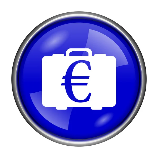 Euro-Taschensymbol — Stockfoto