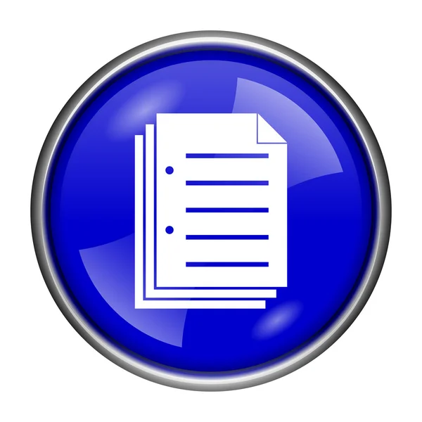 Document icon — Stock Photo, Image