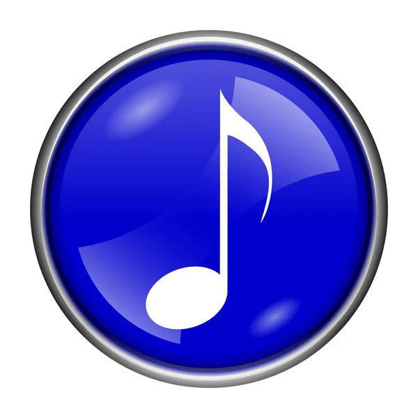 Musical note icon — Stock Photo, Image