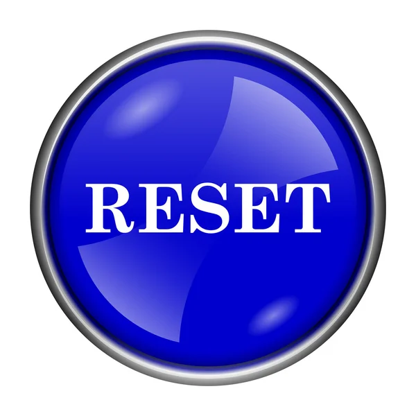 Ícone de reset — Fotografia de Stock