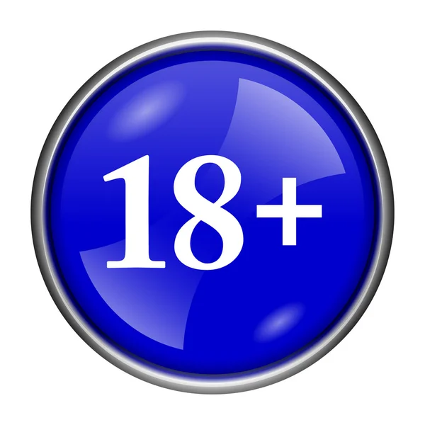 18 plus Symbol — Stockfoto