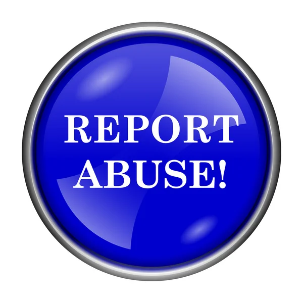 Report abuse icon — Stock Photo, Image