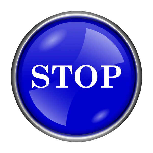 Stopp-Symbol — Stockfoto