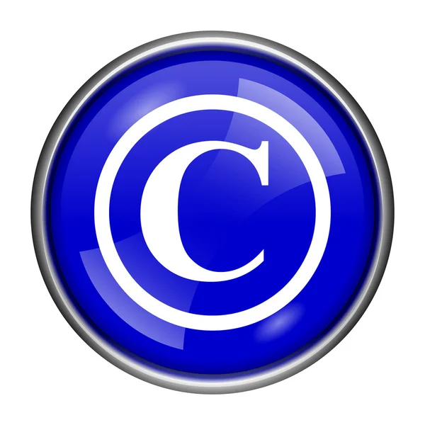 Copyright icon — Stock Photo, Image