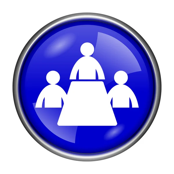Meeting room icon — Stock Photo, Image