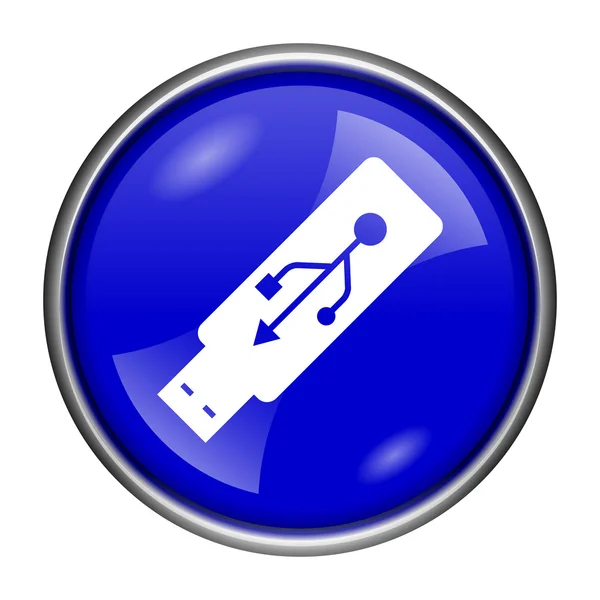 Usb flash drive icon — Stock Photo, Image