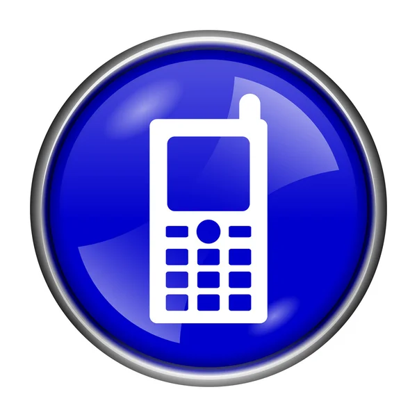 Mobile phone icon — Stock Photo, Image