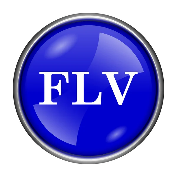 FLV icon — Stock Photo, Image