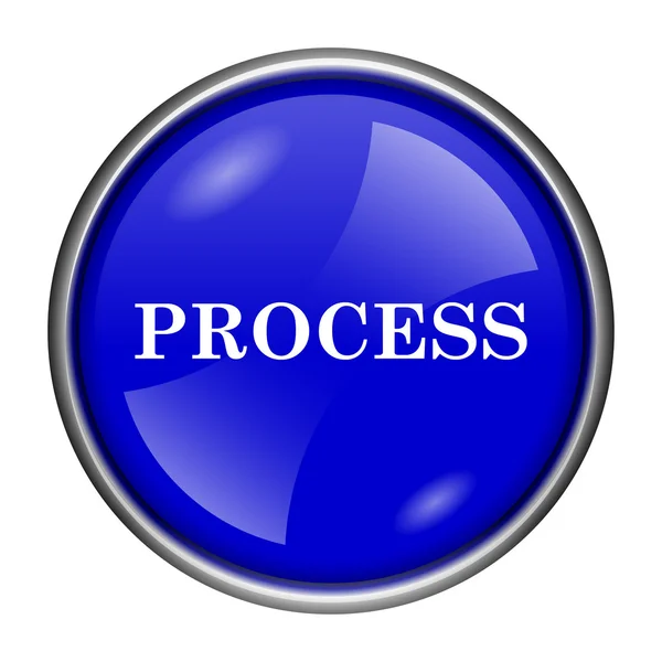 Proces pictogram — Stockfoto