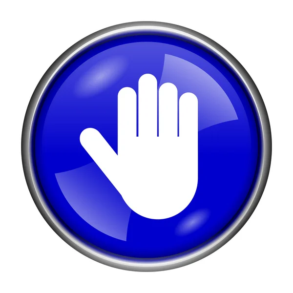 Stop icon — Stock Photo, Image