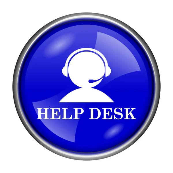 Ikona Helpdesk — Zdjęcie stockowe