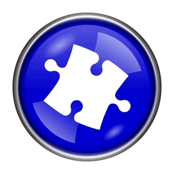 Puzzleteil-Symbol — Stockfoto