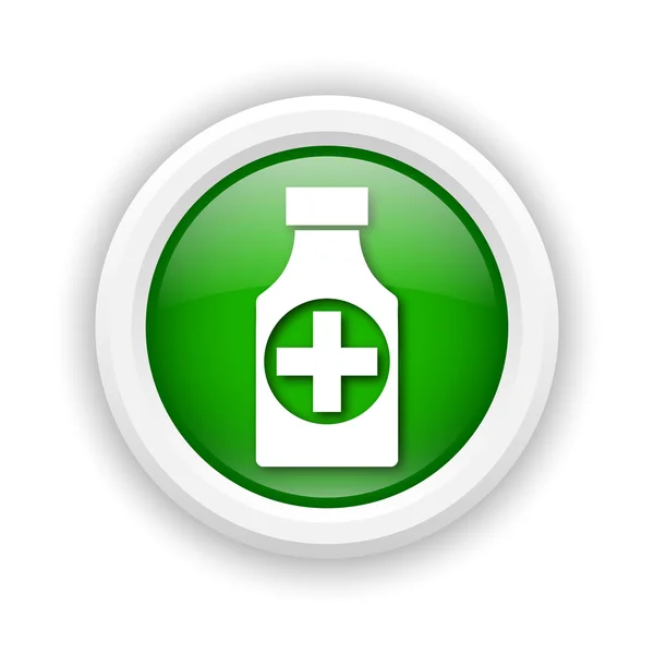 Pills bottle icon — Stock Photo, Image