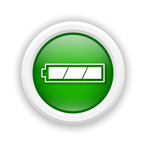 Fulladdat batteriikon — Stockfoto