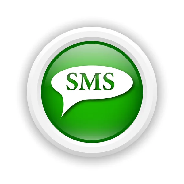 SMS balonu simgesinin — Stok fotoğraf