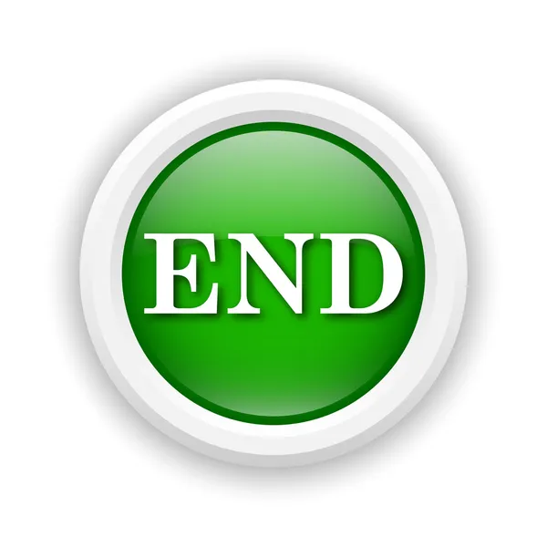 End icon — Stock Photo, Image