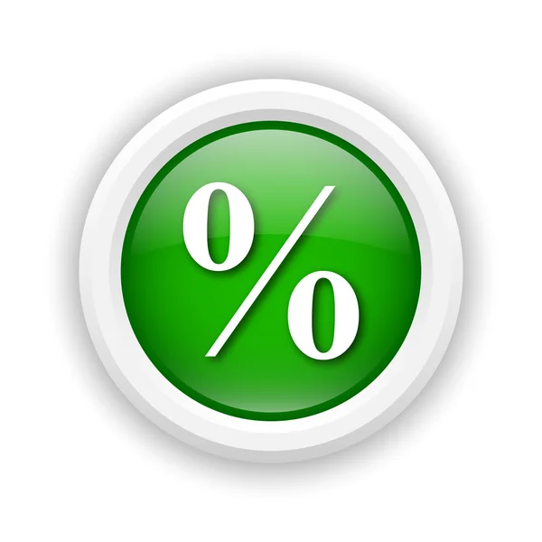 Percent icon — Stock Photo, Image