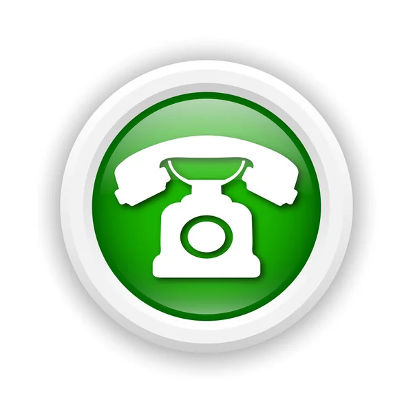 Ikona telefonu — Stock fotografie