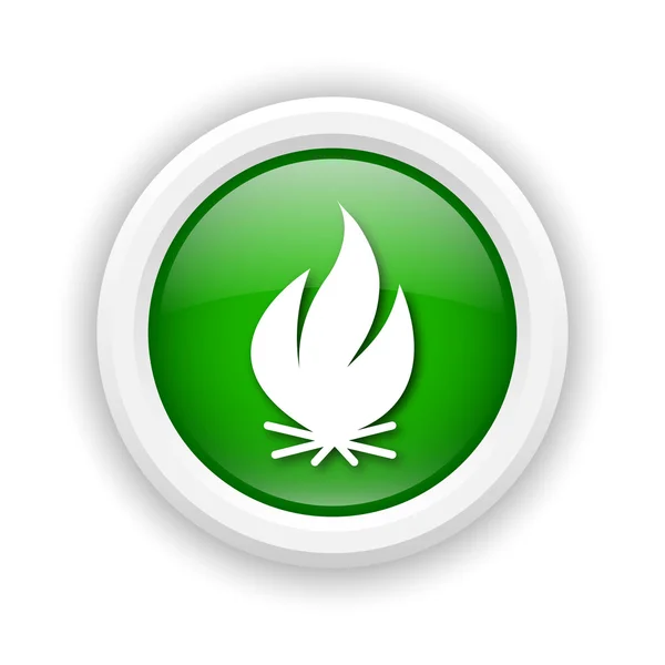 Fire icon — Stock Photo, Image