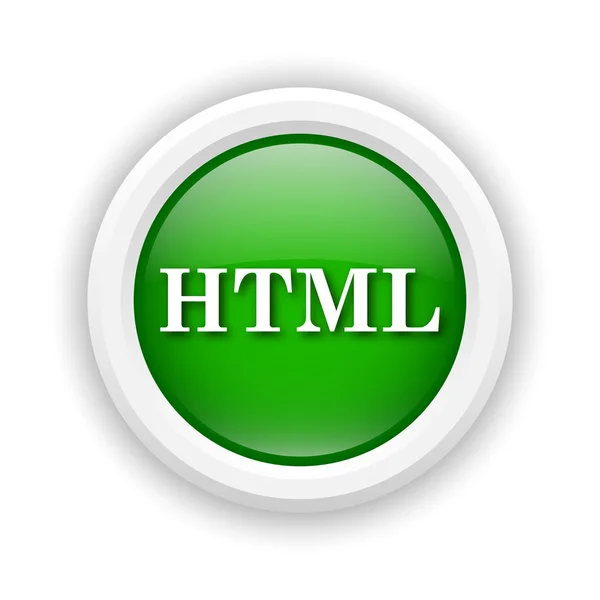 Ícone html — Fotografia de Stock