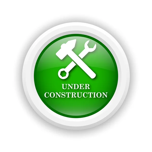 Onder constructie pictogram — Stockfoto