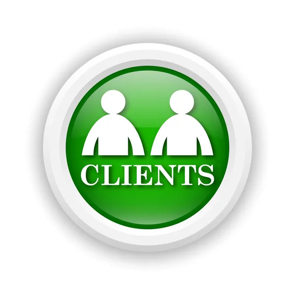 Clients icon — Stock Photo, Image